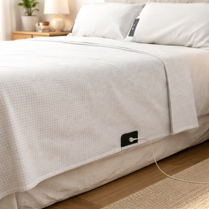 Natural Grounding Bed Sheet for Better Sleep & Daily Recovery