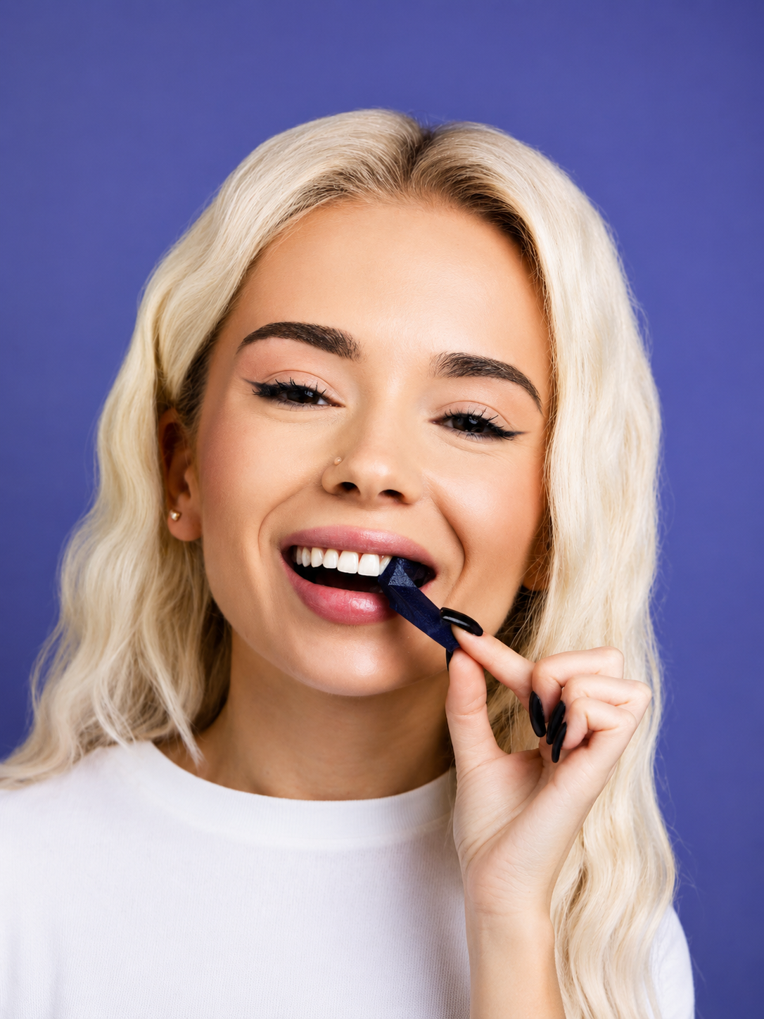 Dr. Dent Purple Teeth Whitening Strips – Advanced Stain Removal for a Brighter Smile
