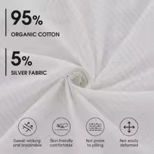 Natural Grounding Bed Sheet for Better Sleep & Daily Recovery