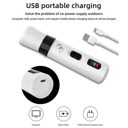 Rechargeable Pet Nail Grinder – Easy Nail Trimming for Dogs & Cats