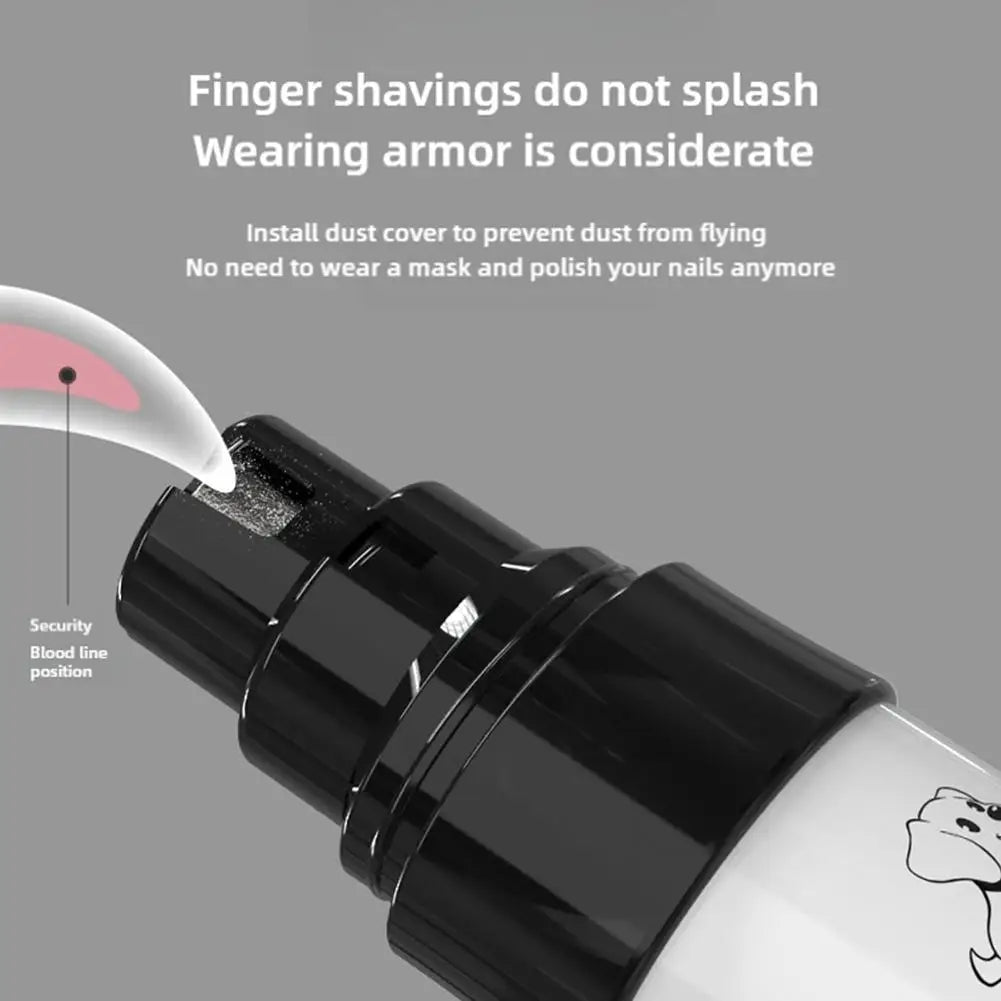 Rechargeable Pet Nail Grinder – Easy Nail Trimming for Dogs & Cats